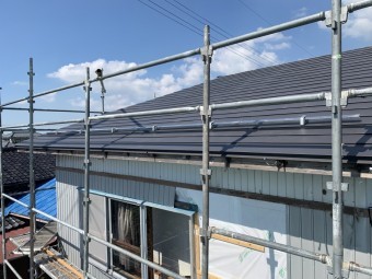セメント瓦屋根葺き替え工事