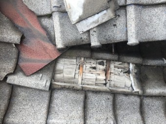 瓦屋根修繕工事