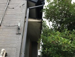 庇修繕工事