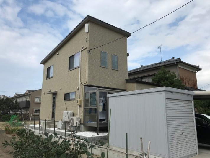 雪止めアングル設置工事