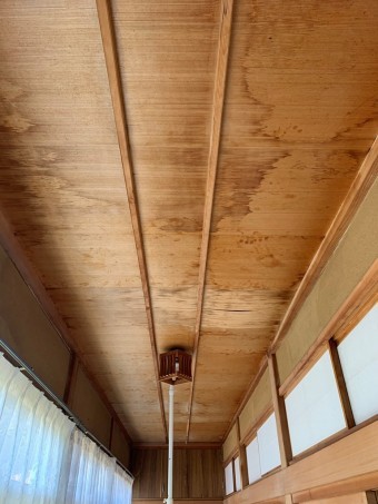 下屋縁側雨漏れ修繕工事