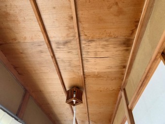 下屋縁側雨漏れ修繕工事