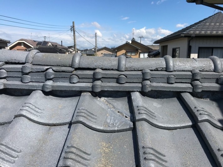 雨漏れ工事(瓦屋根)