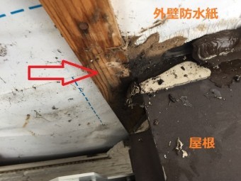 外壁解体 胴縁 雨漏り原因