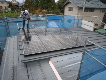 太陽光発電 ソーラーパネル設置