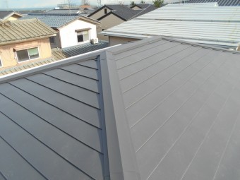 新潟市西区屋根カバーリング工事 (3)