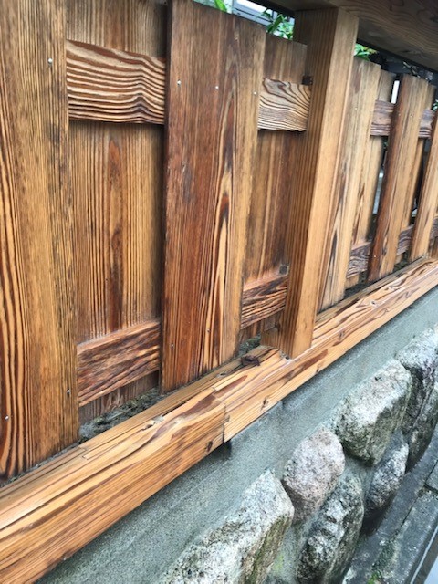 木塀塗装メンテナンスウッドロングエコ