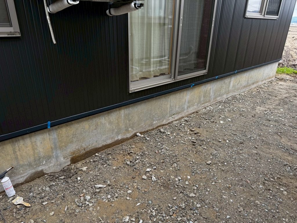 基礎全体の補修状況