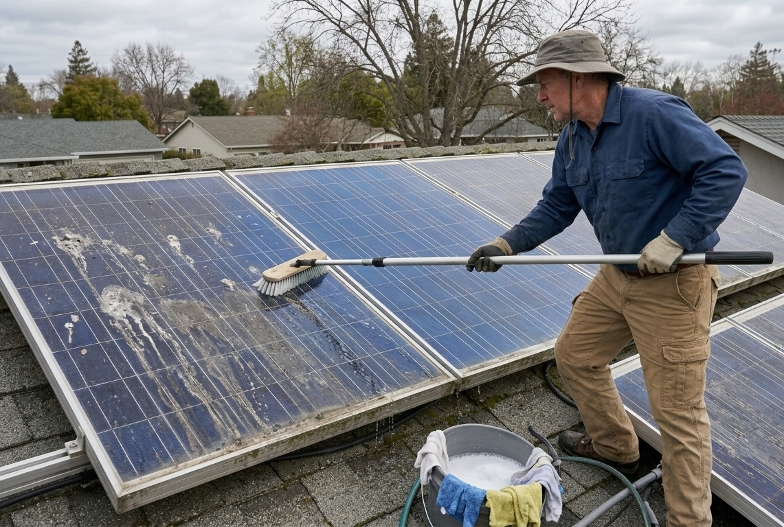 太陽光パネル汚れ