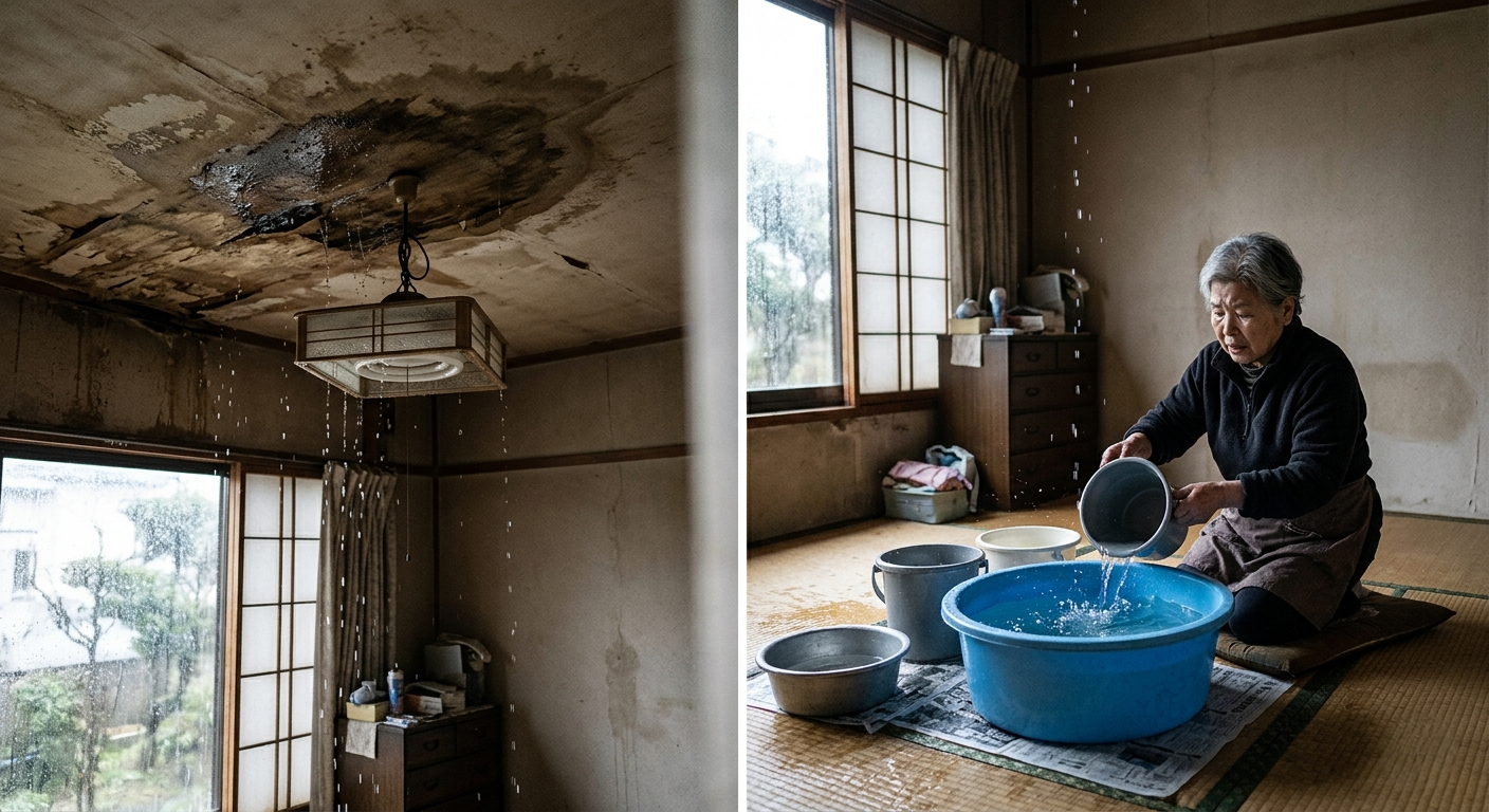 新潟市で雨漏りでお困りの方｜症状ごとの屋根修理のご案内