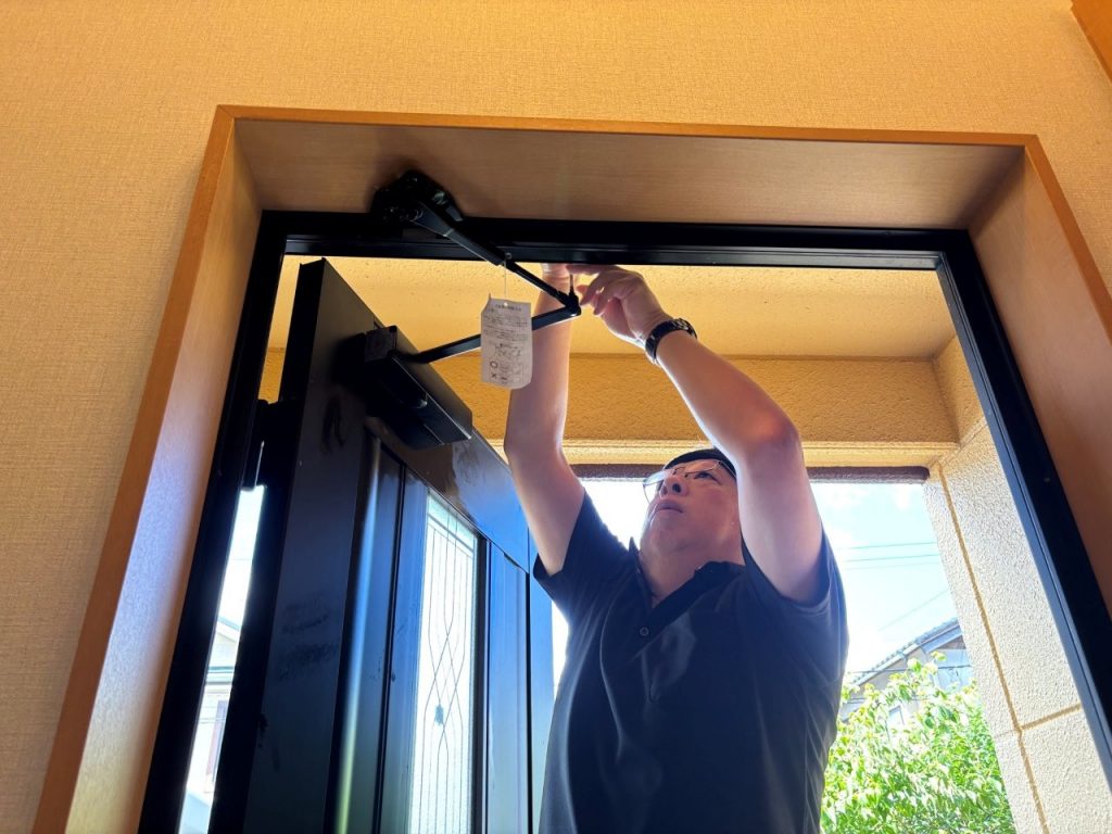 速度調整作業