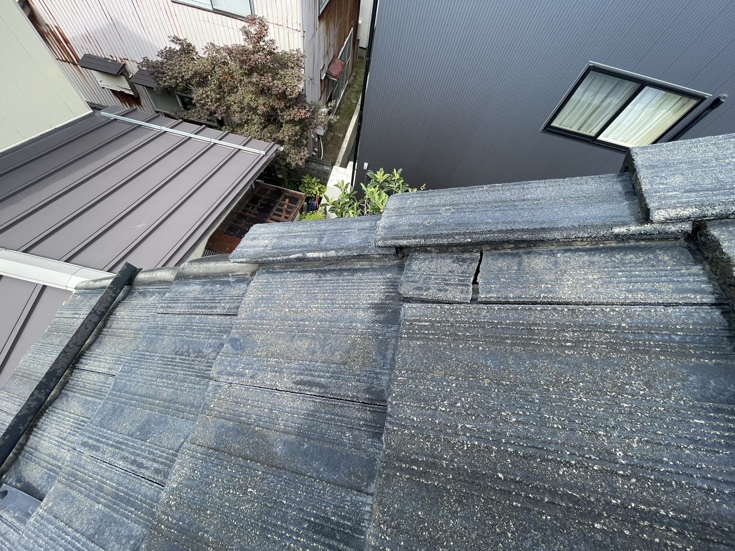 ケラバ瓦復旧工事