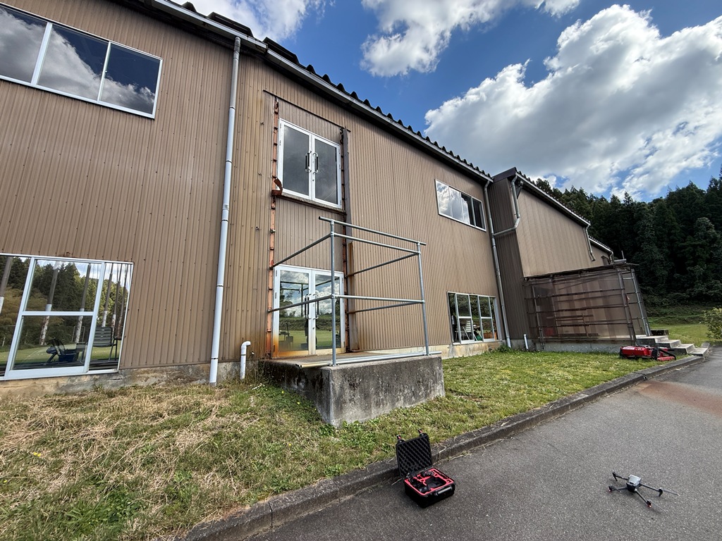 建物全体と調査箇所