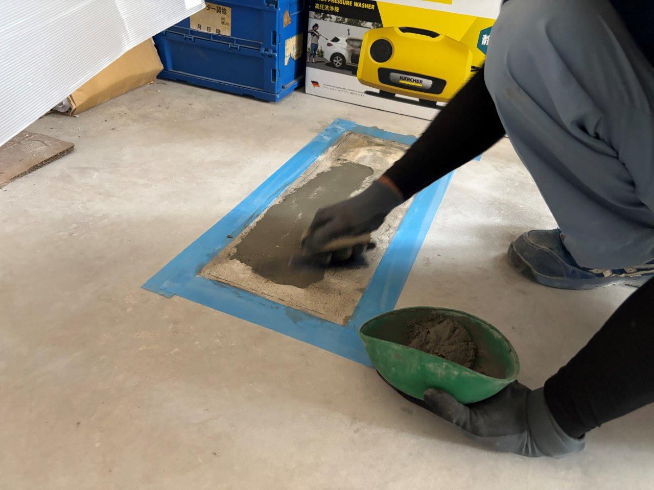 新潟市中央区にて輪止め撤去工事を行ったO様アンケート