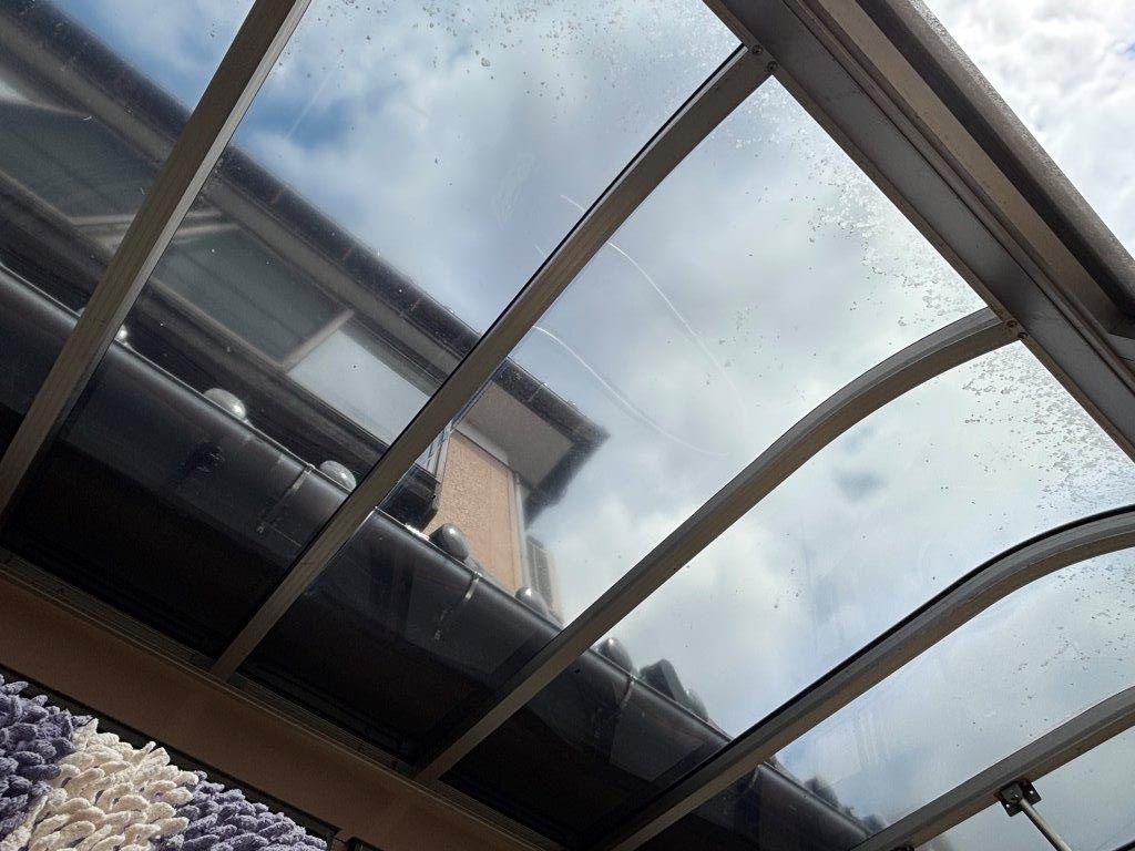 【雪害】新潟市南区にてサンルームのポリカ屋根が外れたので見て欲しいとご相談を頂きました