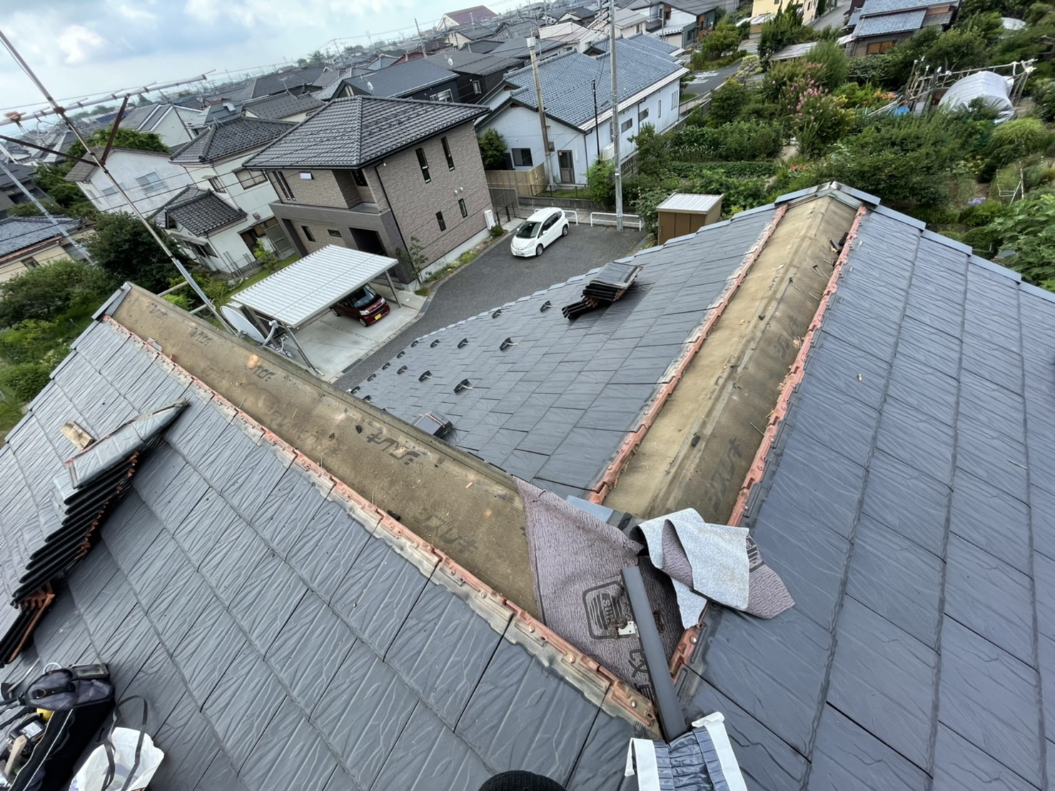 棟のやり替え工事