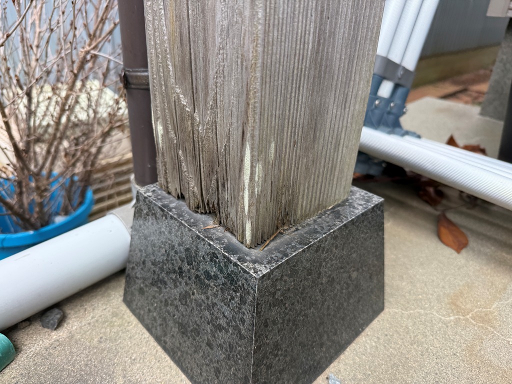 柱板金巻き工事