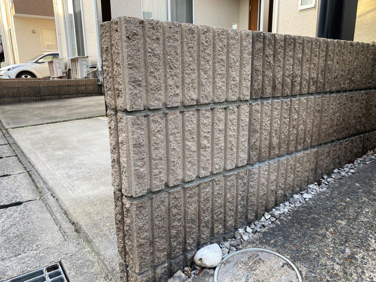 新潟市秋葉区にてブロック塀の交換工事をしたO様のアンケート