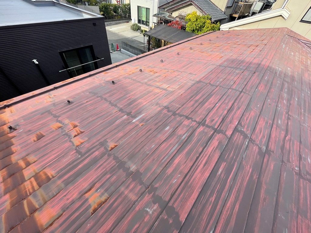 屋根板金葺き替え工事