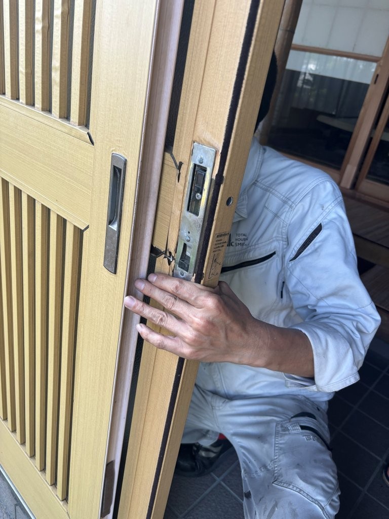 【新潟市秋葉区】玄関の鍵が開かない？実は“使っていない”ことが原因でした