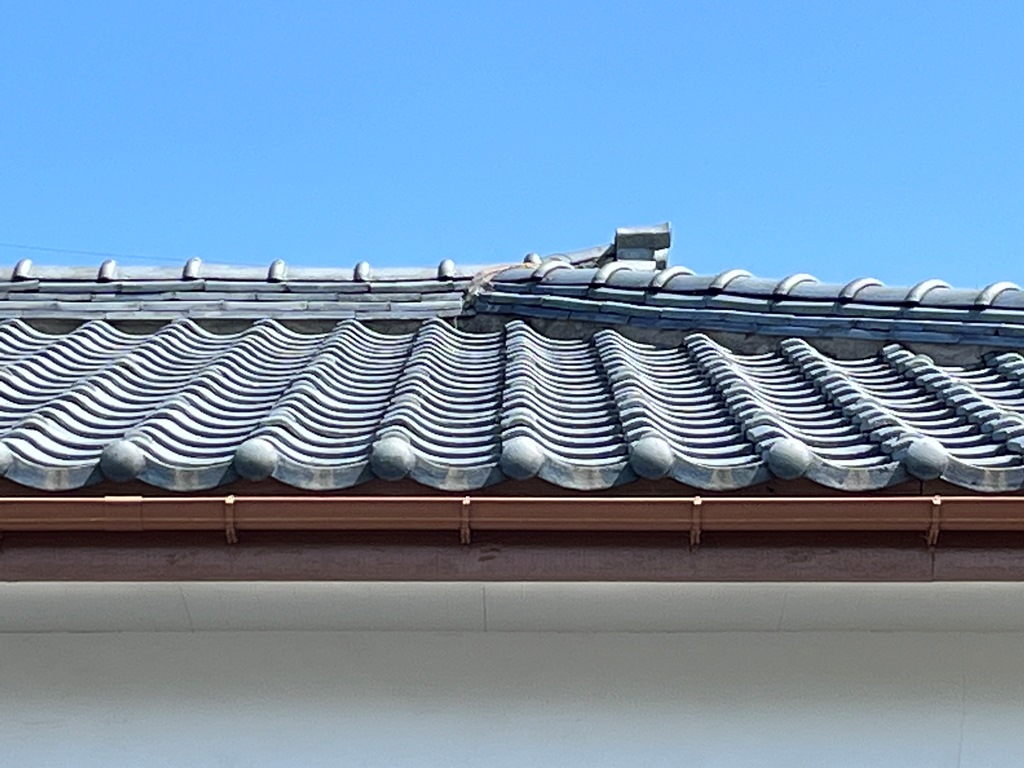 屋根の劣化確認　点検