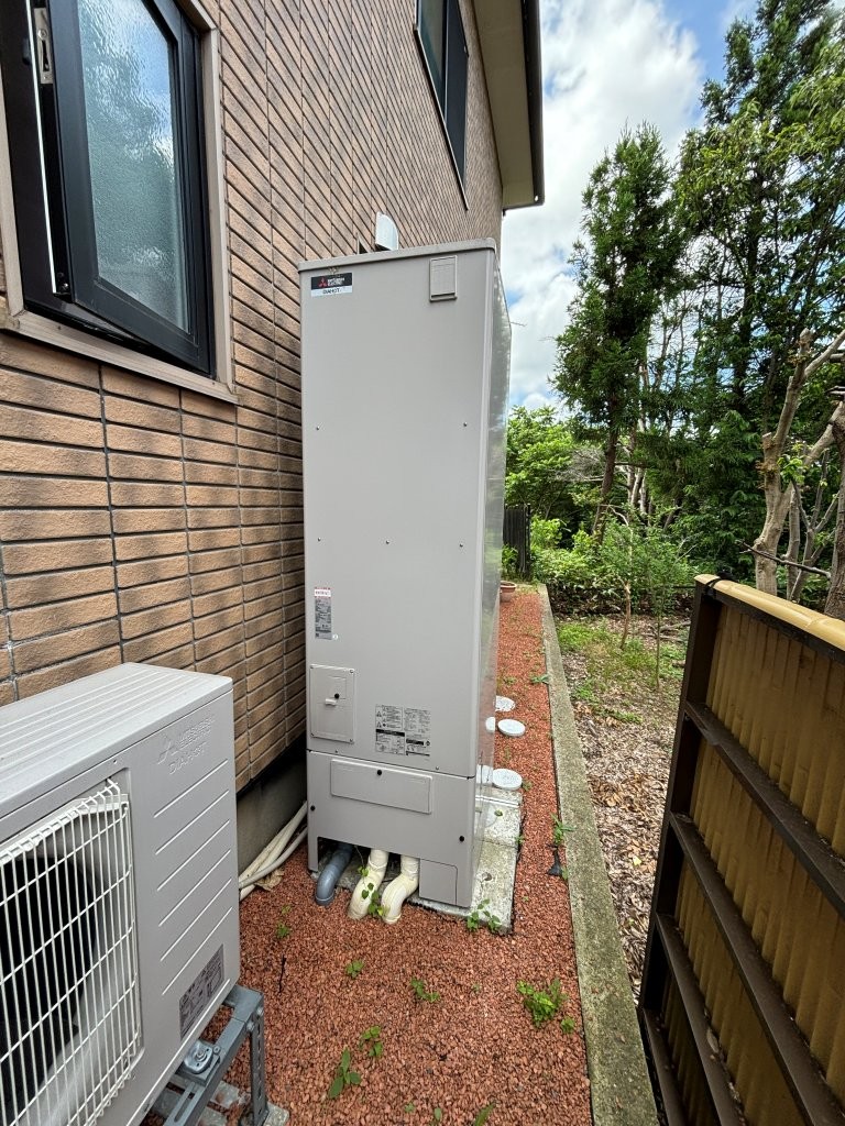 【新潟市秋葉区】エコキュートの不具合が発生したため交換工事をご提案しました