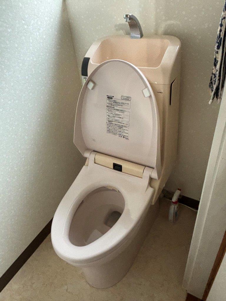 トイレの詰まり　現地調査