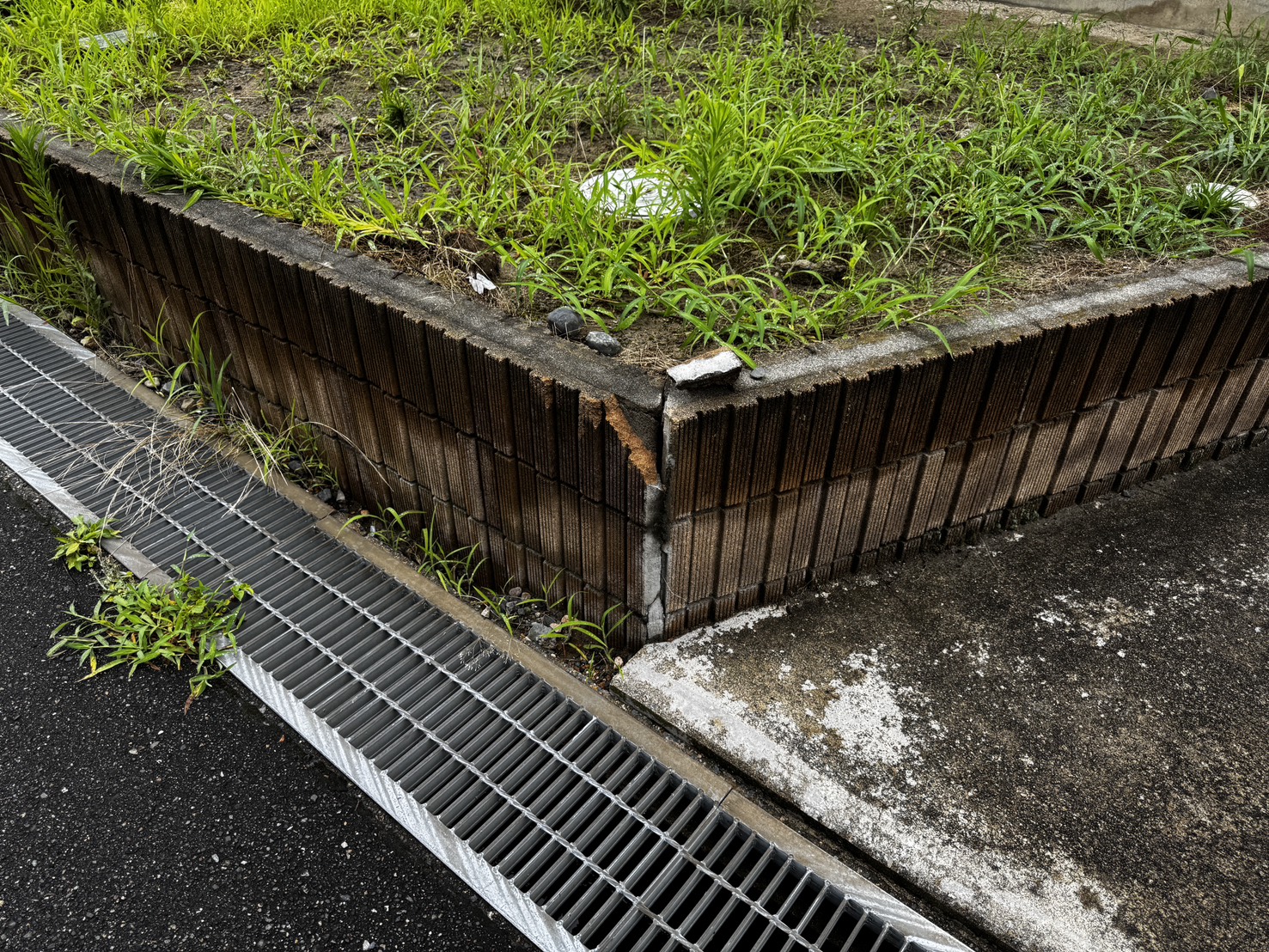 ブロック破損