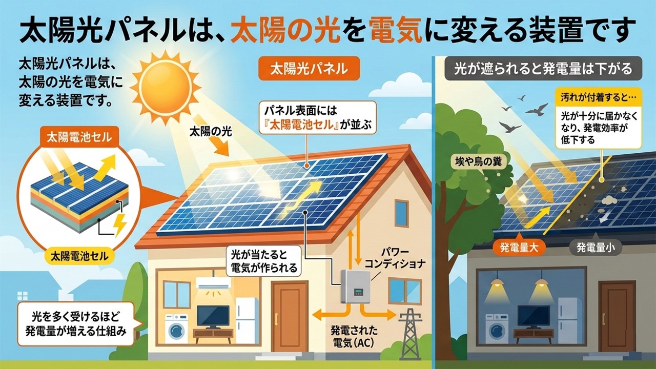 太陽光パネルについて
